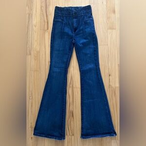 Free People We The Free Jayde Flare Jeans - Night Sky - 27x33